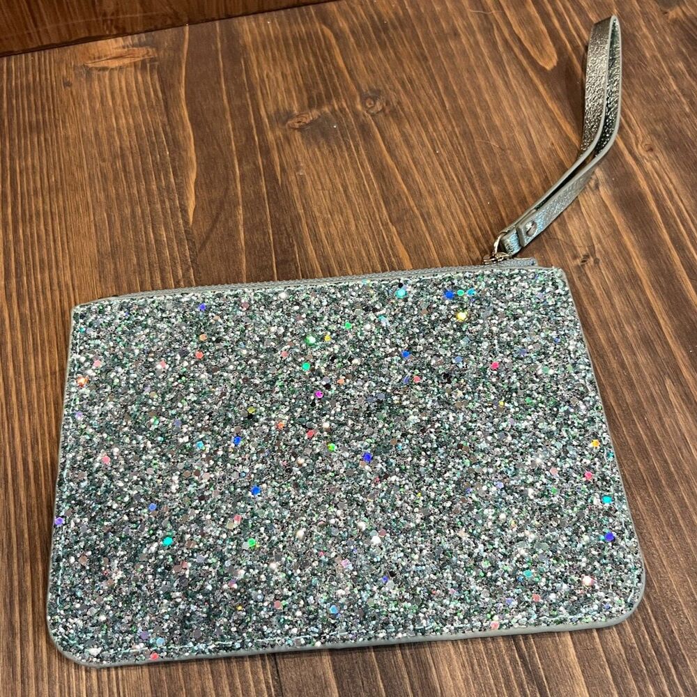Old Navy glitter wristlet